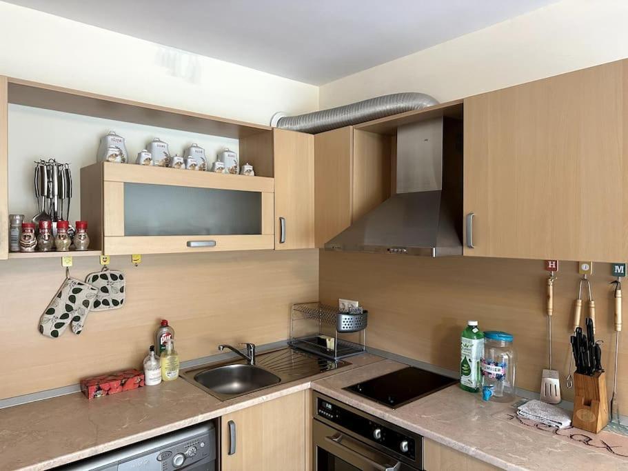 Spacious Fully Furnished Studio In Kavarna Apart Hotel Экстерьер фото
